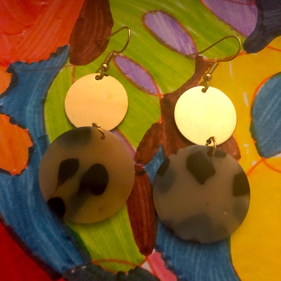 Hand Crafted Jewelry - Homemade Acrylic Design and Style Earrings